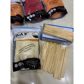 CHÍNH HÃNG GÓI 500gr SÁP WAX TẶNG KÈM 25 QUE