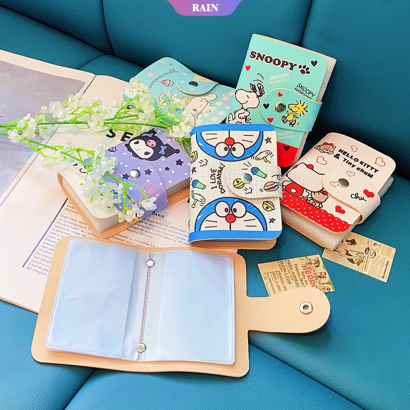 Túi Đựng Thẻ ID/Thẻ ID/Thẻ Xe Buýt Họa Tiết Hoạt Hình Sanrio Cinnamoroll Kuromi My Melody Hello Kitty