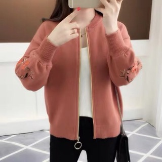 ÁO LEN KÉO KHOÁ NỮ THỜI TRANG