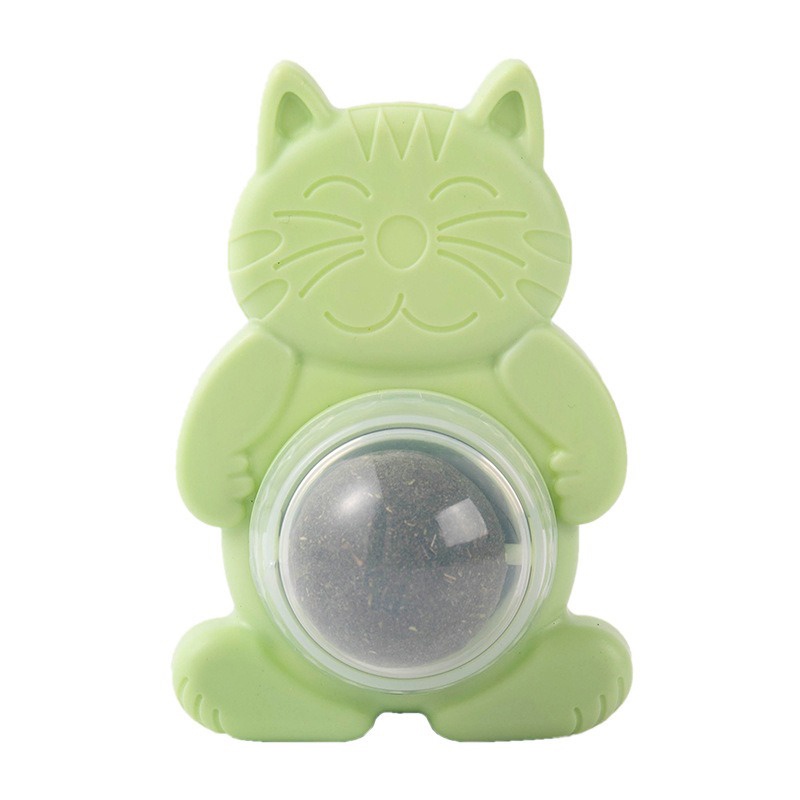 Catnip - Bạc Hà Mèo - Viên Cỏ Bạc Hà Cho Mèo Gắn Tường Giảm Stress Xoay Được - Bobo Pet Shop Hà Nội