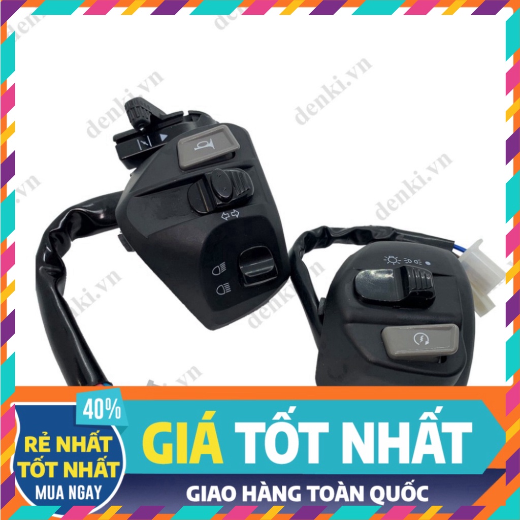 DENKI Bộ cùm công tắc Mio, Exiter 135, Nouvo LX Loại tốt