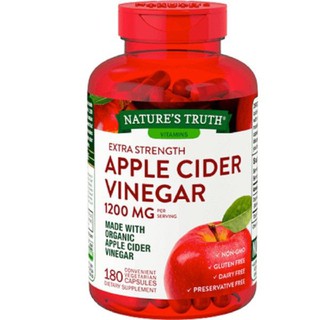 Viên uống Giấm Táo hỗ trợ giảm mỡ 180 Viên