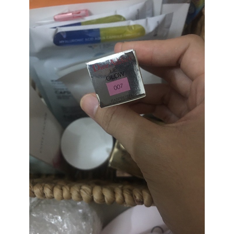 [ Cam kết chính hãng_ Gửi mã check_ màu 001 và 004 ]Son Dưỡng Dior Addict Lip Glow