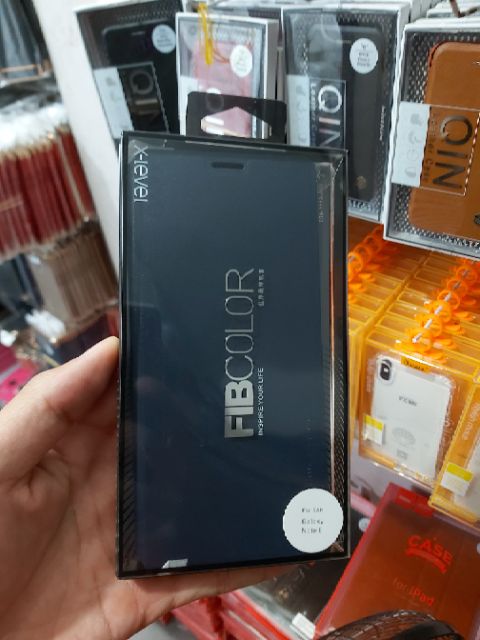 Bao da Samsung Galaxy note 8 chính hãng FIBCOLOR X-Level PIPILU HongKong