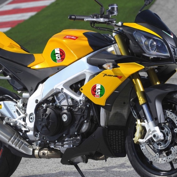 1 PC Aprilia Đua xe phản quang cao Dán xe máy Mũ bảo hiểm Motocross Cá tính Đề can trang trí cho Aprilia RSV RSV4 Tuono RS