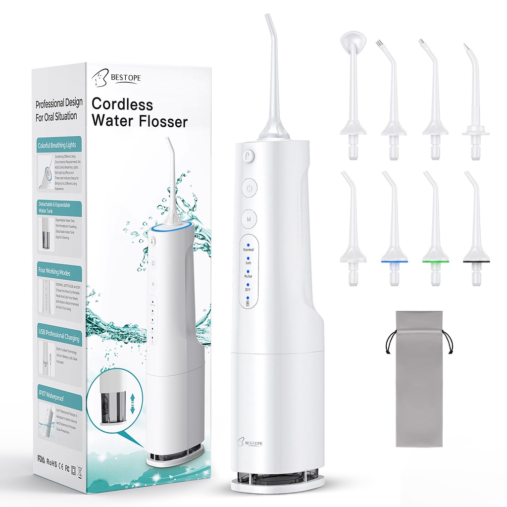Máy tăm nước cầm tay Bestope bản chất lượng cao máy bền chống nước