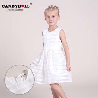 Đầm Công Chúa trắng Candydoll cho bé gái