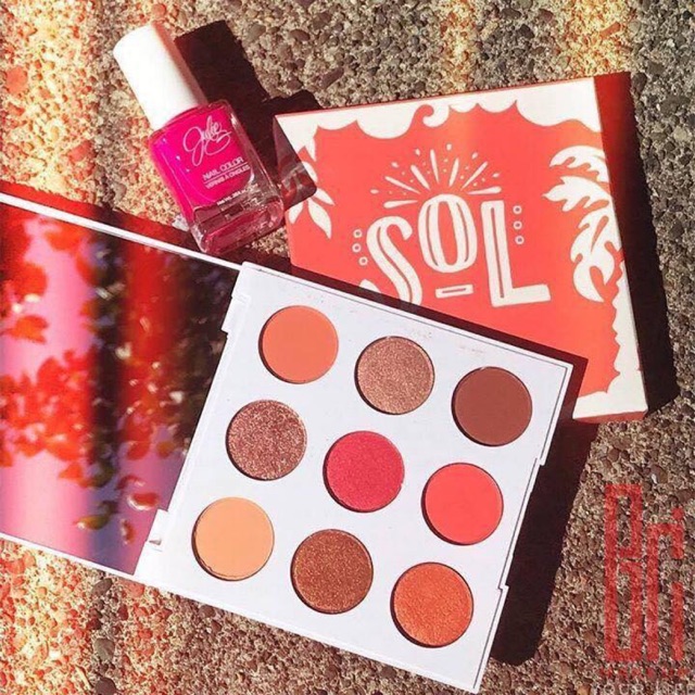 Bảng màu mắt colourpop sol