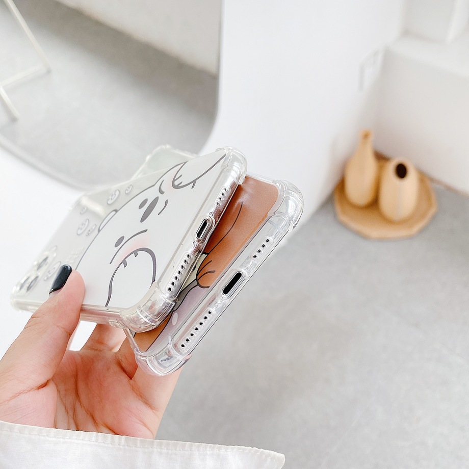 Iphone 12 11 Pro Xs Max Xr X 8 7 6 6s Plus Se 2020 Ốp Điện Thoại Bằng Silicon Mềm Chống Rơi In Hình Gấu Trúc Đáng Yêu Cho | BigBuy360 - bigbuy360.vn
