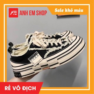 Giày Xvess đế gỗ tăng chiều cao