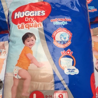 Tã quần huggies M74/L68/XL62/XXL56 đệm mây { Giá siêu tốt }