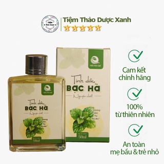 Tinh dầu thiên nhiên, tinh dầu bạc hà nguyên chất 50ml