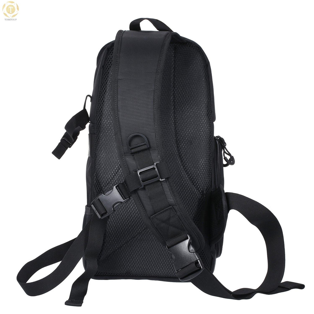 Shipped within 12 hours】 Portable large Capacity Multi-Function Outdoor Waterproof Wear-Resistant Single Shoulder Backpack Oxford Cloth Fashion Digital Camera Backpack Single Shoulder Backpack [TO]