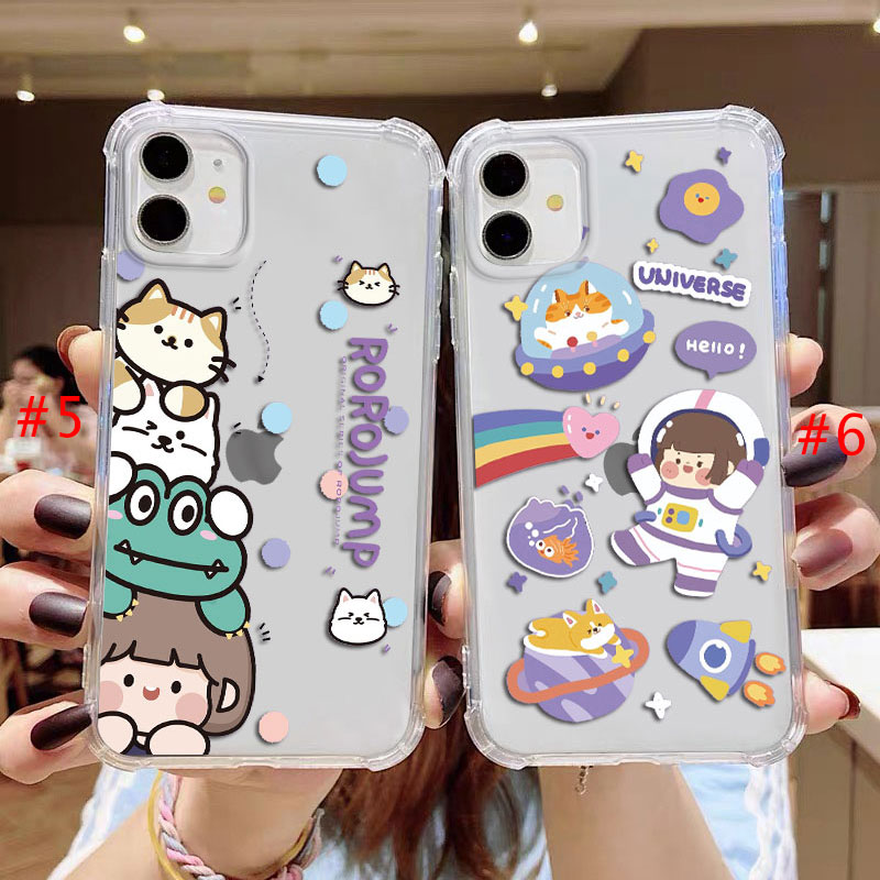 Samsung Galaxy A6 A8 Plus 2018 Ốp Lưng TPU Mềm Trong Suốt Chống Sốc Cho RORO 1 | BigBuy360 - bigbuy360.vn