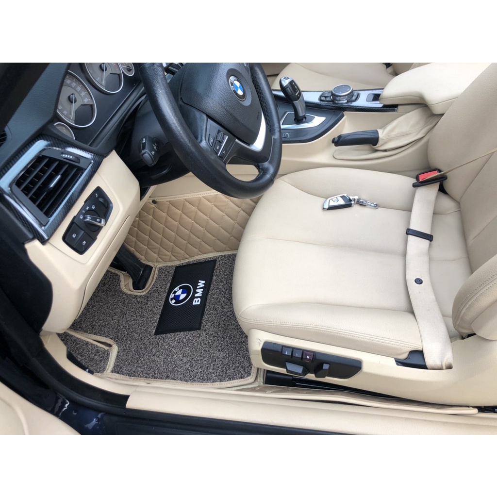 Thảm sàn ô tô 5D 6D cho xe BMW 420i Da xịn, không mùi, bền, thân thiện