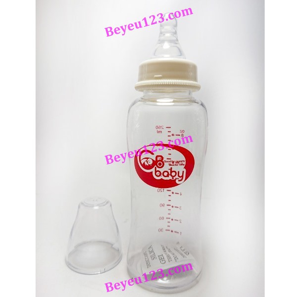 [250ml] Bình sữa nhựa cao cấp CỔ HẸP không BPA - GB BABY (Công nghệ Hàn Quốc)