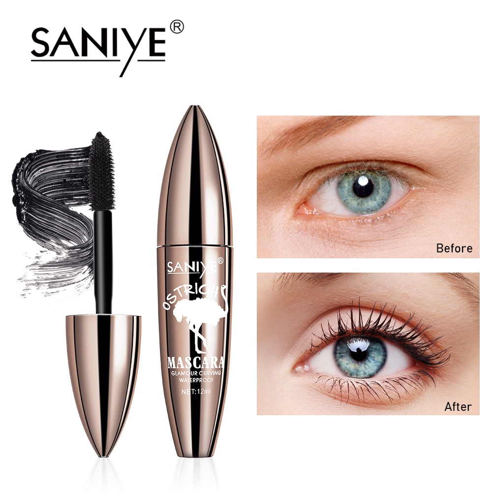 Mascara Saniye 3D Màu Đen Làm Cong Dày Và Dài Mi Chống Thấm Nước Lâu Trôi | BigBuy360 - bigbuy360.vn