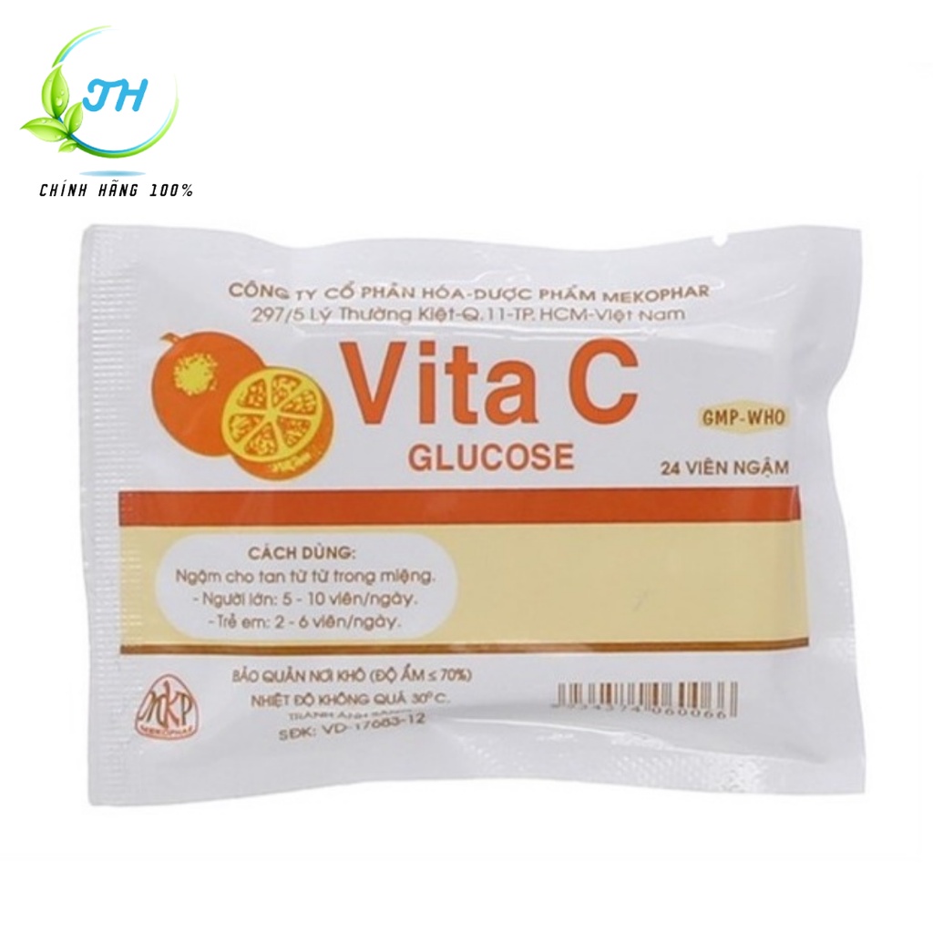 Kẹo ngậm trẻ em VITA C- bịch 24 viên