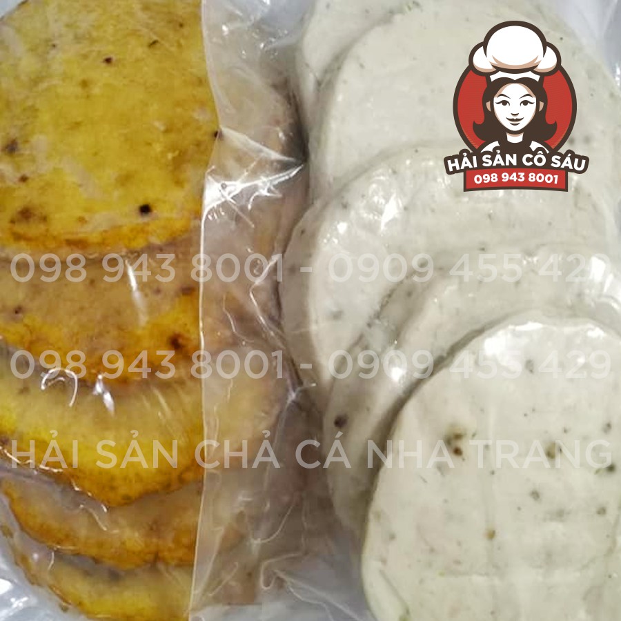 [500gram] Chả cá Chiên Nha Trang hàng chính gốc, thơm ngọt, ăn kèm hoặc nấu bún rất ngon, bảo quản ăn trong 3 tháng