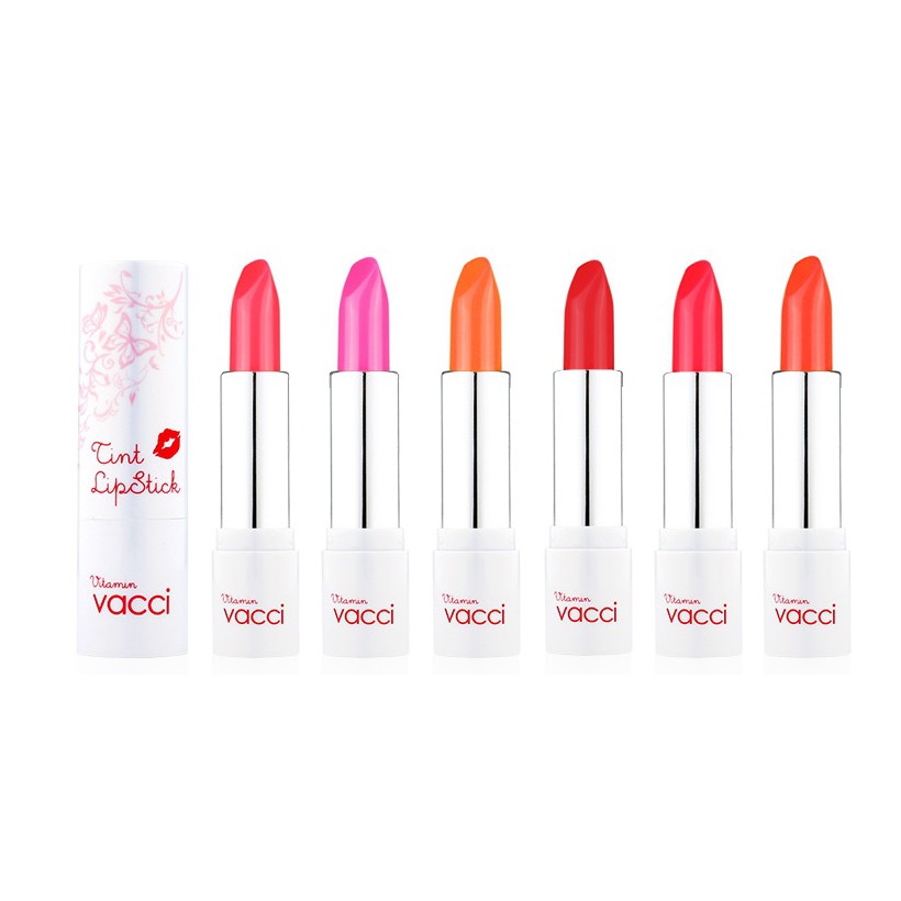 [Hàng Công ty_ Vacci] Son Vitamin cao cấp dưỡng môi lâu phai Tint Lipstick | BigBuy360 - bigbuy360.vn