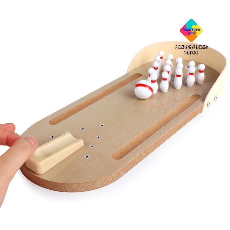 Đồ Chơi Giải Trí – Đồ Chơi Giảm Stress Bóng Rổ Mini và Bowling Mini – SmartHome Toys