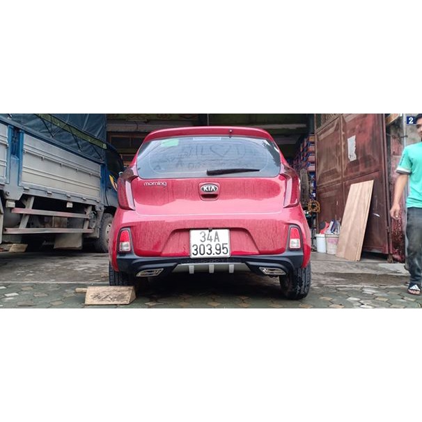 Lippo  Kia Morning mẫu độ pô xe thể thao HÀNG CAO CẤP
