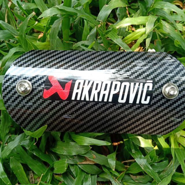 Ốp cổ pô Akrapovic chống phỏng