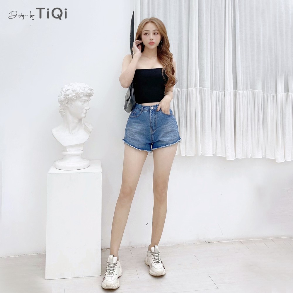 Quần short jean nữ TiQi Jeans S1-451