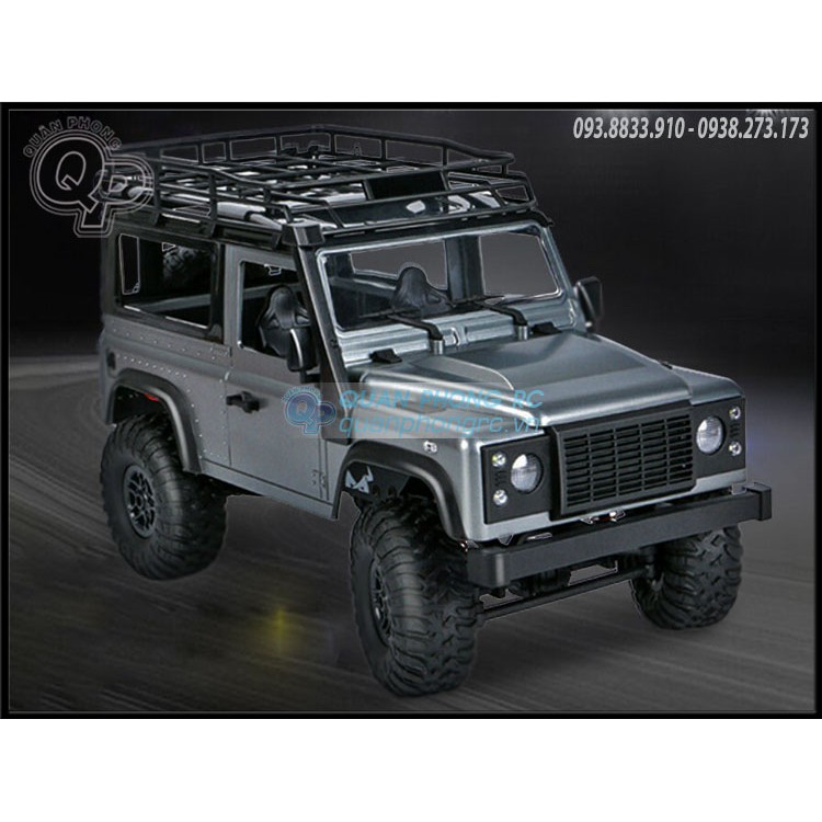 Xe điều khiển MN99S D90S 2.4G 4WD 1:12 RC Car 2 Cầu Có LED