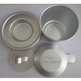Phin nhôm cà phê Kim Hằng không mạ màu - hàng chính hãng
