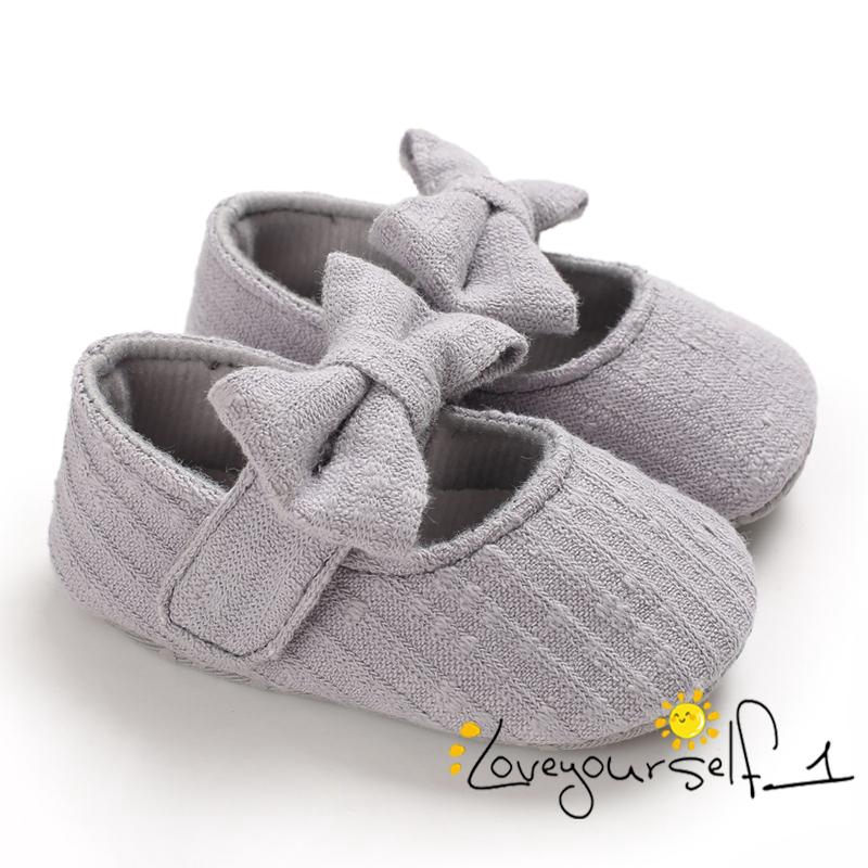 Giày búp bê trang trí nơ bướm thời trang dành cho bé gái 1-6 tuổi