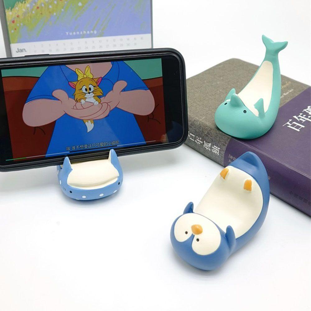 Giá Đỡ Điện Thoại Hình Cá Heo Chim Cánh Cụt / Chim Cá Heo Chim Cánh Cụt Sáng Tạo