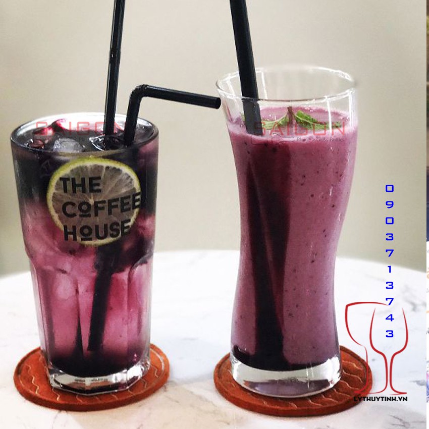 [Chính hãng Ocean] Bộ 6 ly cốc sinh tố Ocean Hi Ball B19212 - 355ml (6 chiếc/bộ)