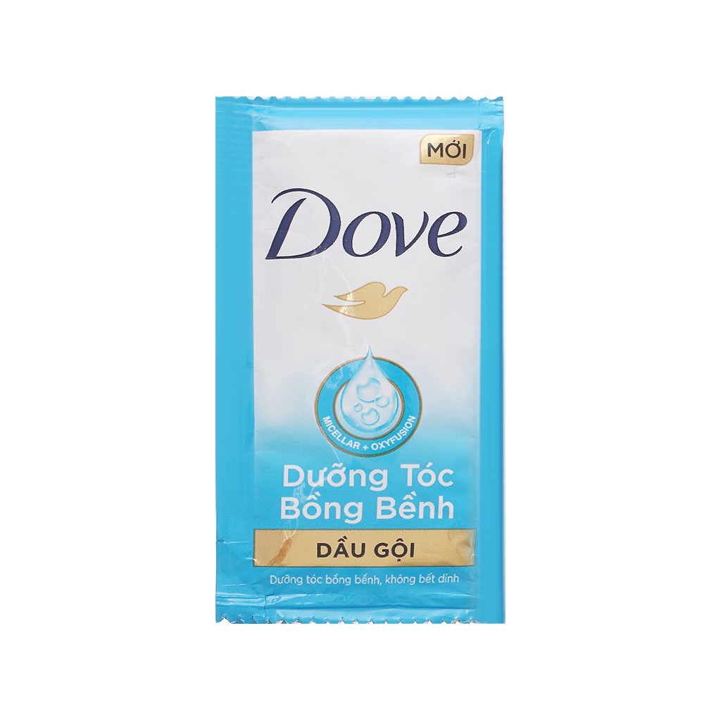 Dầu gội Dove dưỡng tóc bồng bềnh dây 12x6g