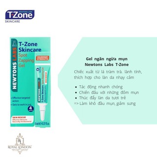 Gel Chấm Mụn Cấp Tốc Newtons Labs T-Zone Spot Zapping Gel
