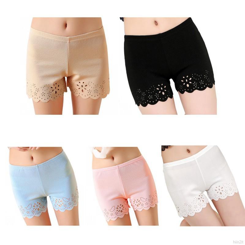 Large Size Girls Summer Ice Silk Lace Thin Style Leggings Underwear Safety Pants | BigBuy360 - bigbuy360.vn
