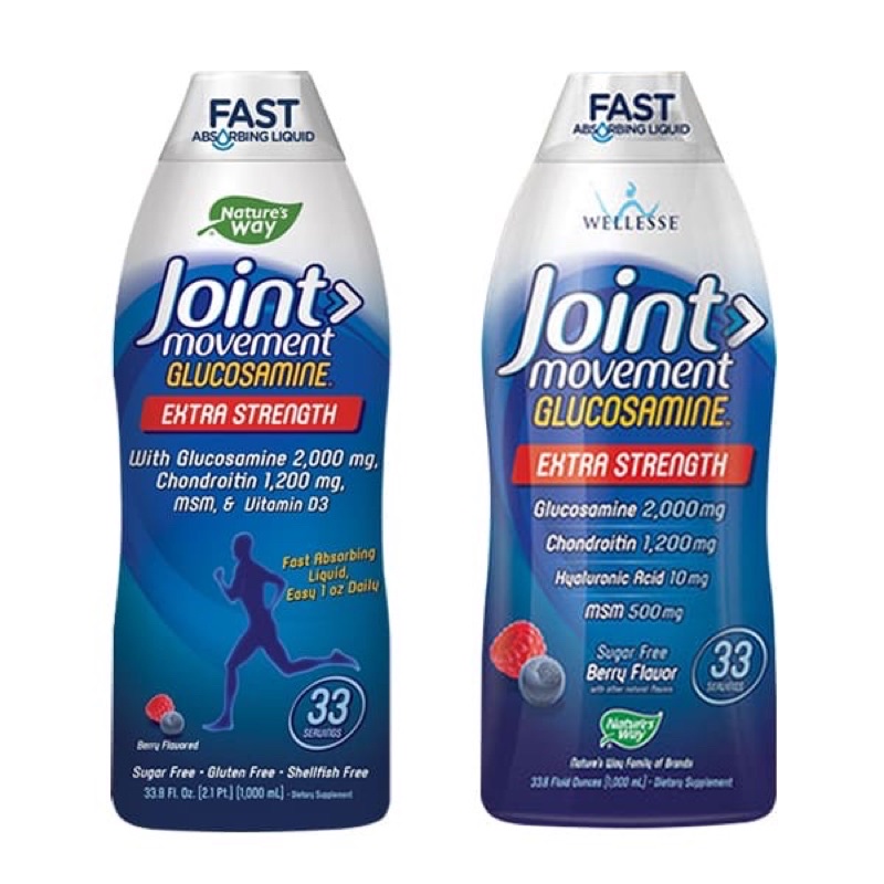 Glucosamine nước Joint Movement Glucosamine 1000ml hỗ trợ dẻo dai xương khớp