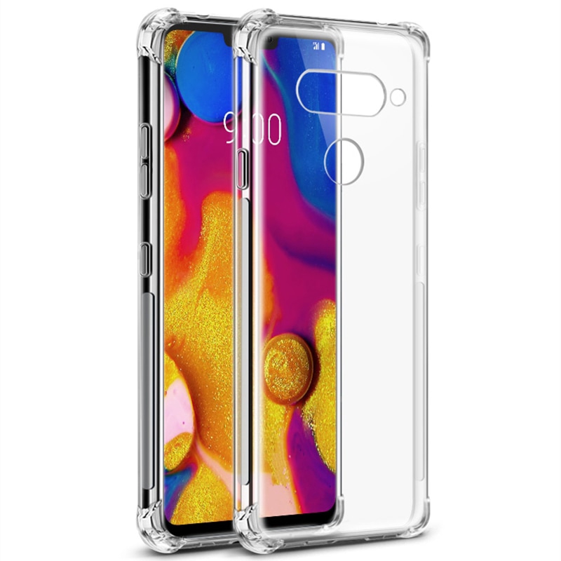 Ốp Điện Thoại Mềm Trong Suốt Chống Sốc Cho Lg G6 G7 G8s Thinq Stylo 3 4 5 K9 K40s K50s Q60 Q70 V20 V30 V40 V50 K20 K30 2019