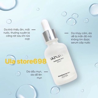 Serum ha skinavis -niacinamide +b5 cấp ẩm nông và phục hồi da 30ml