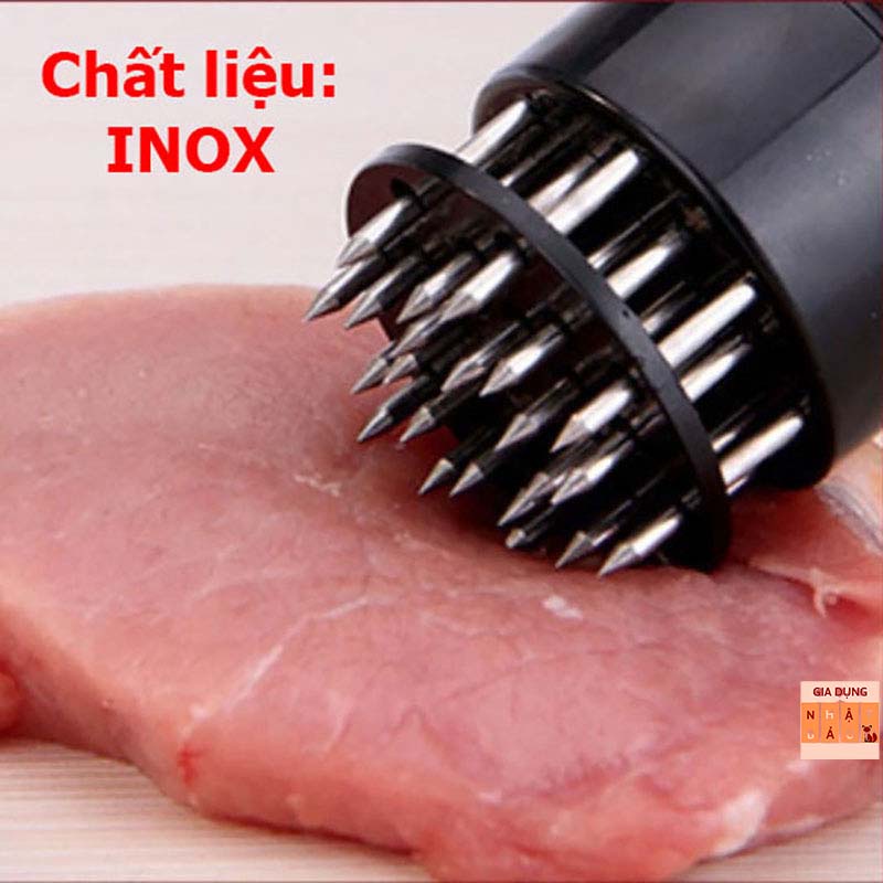Dụng cụ châm bì, xăm bì, xâm bì, cây châm thịt, xâm thịt, xăm thịt, làm mềm thịt, làm heo quay da giòn [XĂM THỊT]