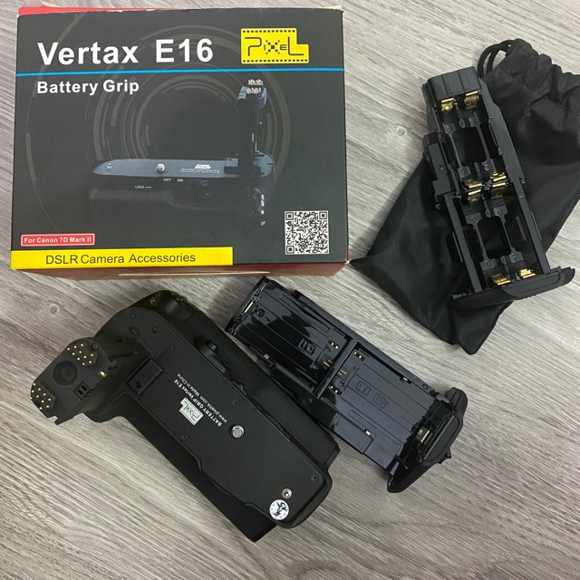 Đế pin Grip Pixel Vertax E16 Canon 7D Mark ii mới tinh