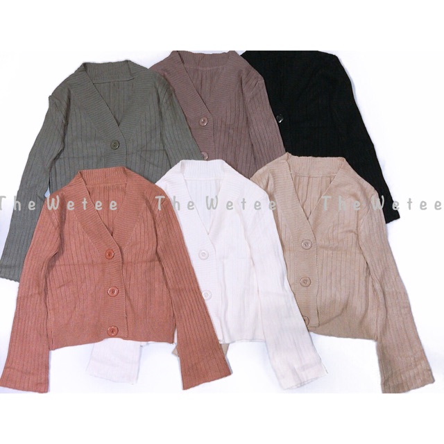 CARDIGAN LEN LÔNG THỎ