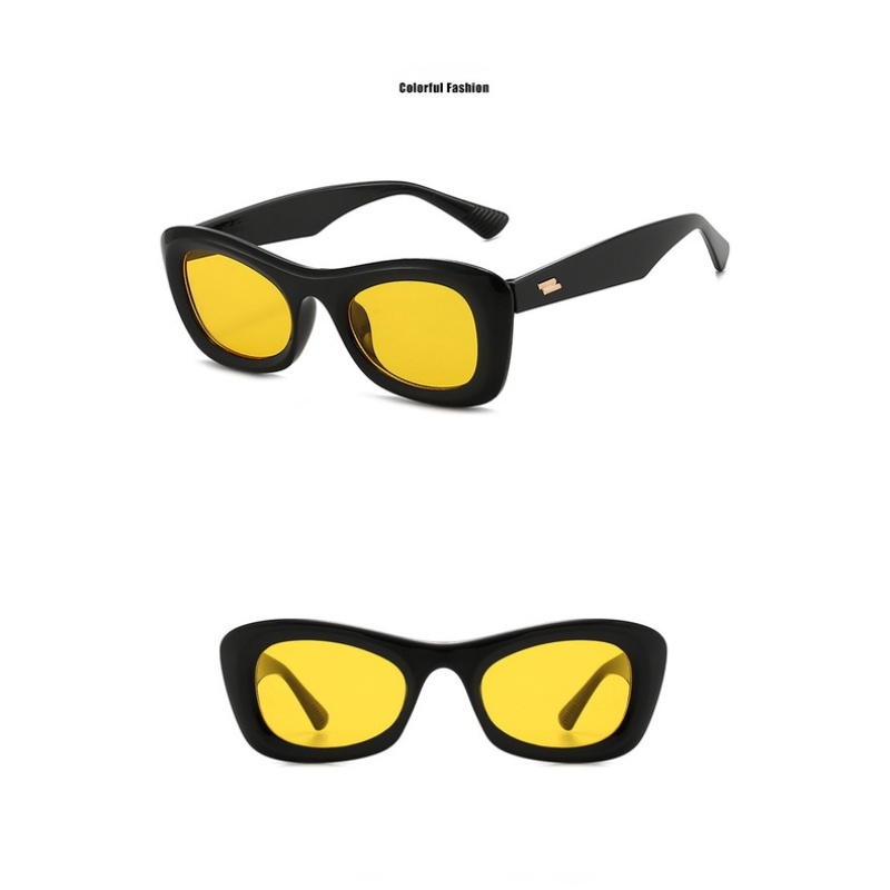 (KIQI-FASHION) COD Kính Mát Mắt Mèo Chống Tia Uv400 Thời Trang Mùa Hè Cho Nam Nữ