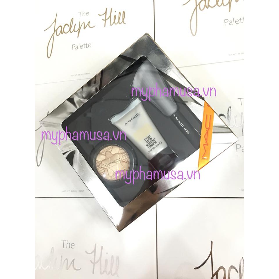 MAC - Tách Set Phấn Bắt Sáng_ Kem Lót_ Cọ Trang Điểm - MAC Shiny Pretty Things Glow Getter Gold | BigBuy360 - bigbuy360.vn