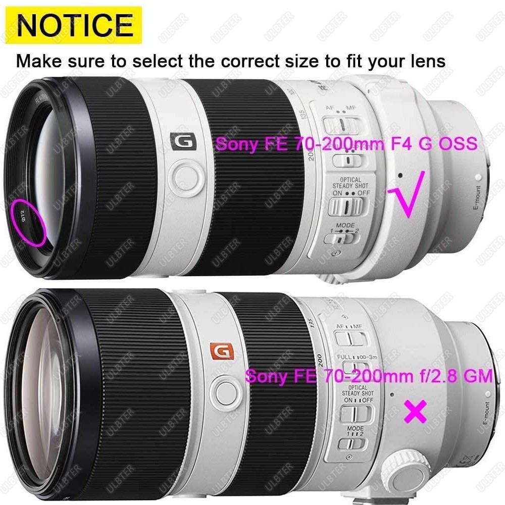 Nắp Đậy Ống Kính Ulbter 72mm Cho Sony E-mount Fe 70-200mm F4,sony Fe 16-35mm F4 Sony Alpha A7r Iii / A7r Ii / A7 Iii / A7 Ii / A7s Ii / A7 / A7 Ii / A7 / A7s Ii / A7 / A7 / A7s Ii / A7 Ii / A7 / A7 / Ii / A7 / A7 / Ii / A7 / A7 / Ii / A7 / A7s Ii / A7 / A