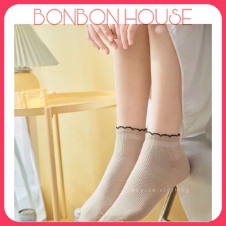 Tất Cổ Bèo Nữ Ngắn Cổ Tiểu Thư