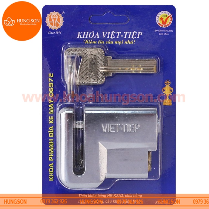 KHÓA PHANH ĐĨA XE MÁY VIỆT TIỆP 06972