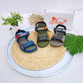 GIÀY SANDAL QUAI HẬU HỌC SINH BÉ TRAI DRB028900 (Size 28-37)