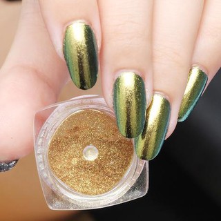 Bột Tráng Gương Nail Vàng + bạc