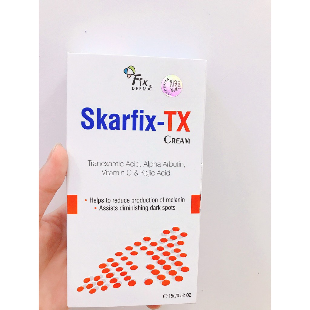 Kem Skarfix - Tx Trắng Da, Mờ Thâm, Giảm Nám - Fixderma Skarfix - Tx Cream 15gram